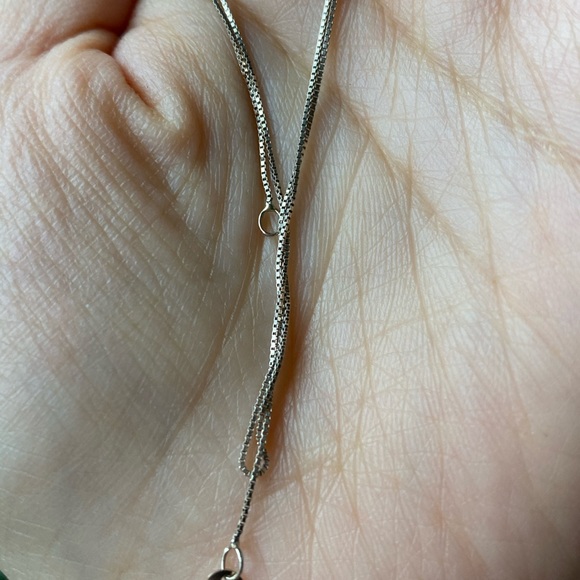 14k white gold box chain - Picture 6 of 6